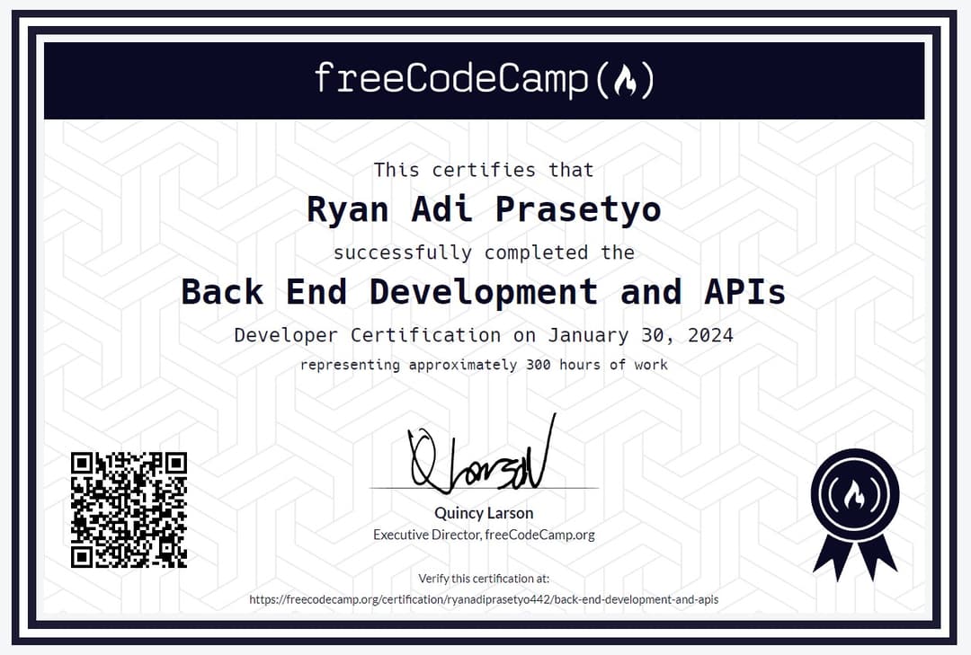 Backend Development and APIs
